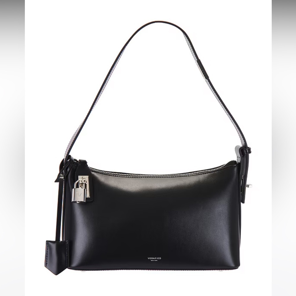 Vera by Verafied Hobo bag in black silver